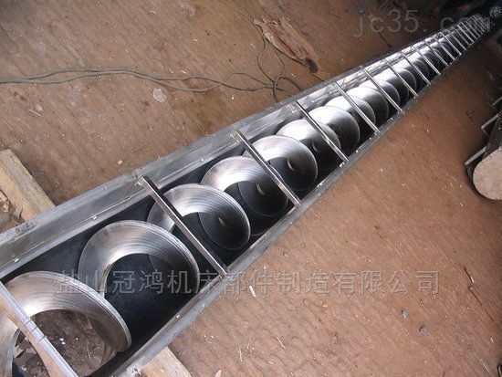不锈钢螺旋绞龙叶片输送机