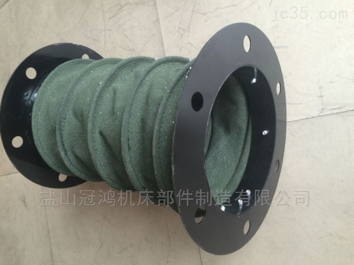 机床抗压圆形伸缩防尘罩